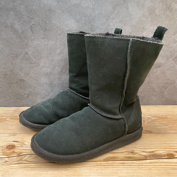 American Eagle Outfitters Black Lined Winter Boots - Picture 9 of 16